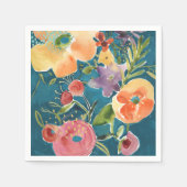 Abundant Florals I Serviette (Vorderseite)