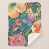 Abundant Florals I Sherpadecke (Vorderseite)