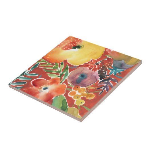 Abundant Florals III Fliese (Seite)