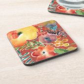 Abundant Florals III Getränkeuntersetzer (Linke Seite)