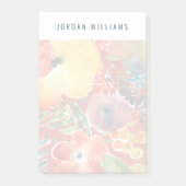 Abundant Florals III Post-it Klebezettel (Vorderseite)