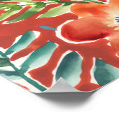 Abundant Florals III Poster (Ecke)