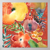 Abundant Florals III Poster (Vorne)