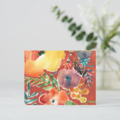 Abundant Florals III Postkarte (Stehend Vorderseite)