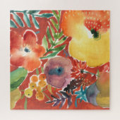 Abundant Florals III Puzzle (Horizontal)