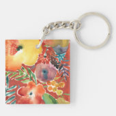 Abundant Florals III Schlüsselanhänger (Rückseite)