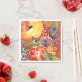 Abundant Florals III Serviette (Beispiel)