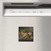 Abundant Fruit, 1858 (oil on canvas) Magnet (In Situ (Geschirrspüler))