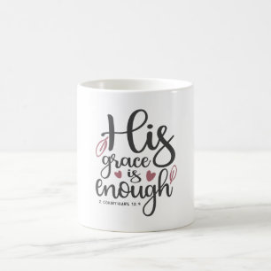 Abundant Grace - 2 Korinther 12:9 Christlich Kaffeetasse
