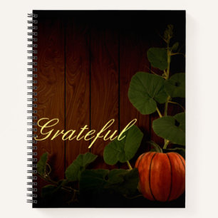 Abundant Harvest Pumpkin Erntedank Notizblock
