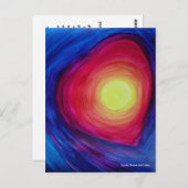 Abundanzbejahung Postkarte (Vorne/Hinten)