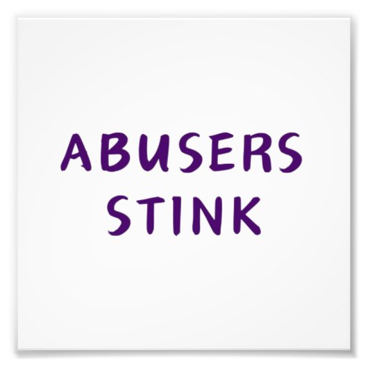 Abuser Stink Fotodruck (Vorne)