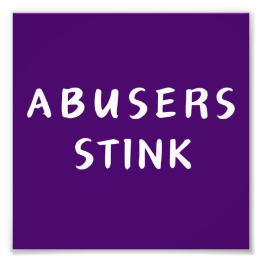 Abuser Stink Fotodruck (Vorne)