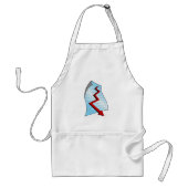 Abwärts Graph Red Arrow Schürze (Vorne)