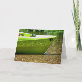 Abwärts mit Boot Karte