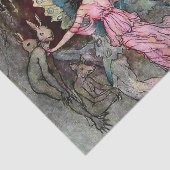 "Abwärts" von Warwick Goble Seidenpapier (Ausschnitt)