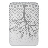 Abwärtsbaum Badematte (Vorderseite Vertikal)