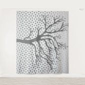 Abwärtsbaum Wandteppich (Vorderseite)