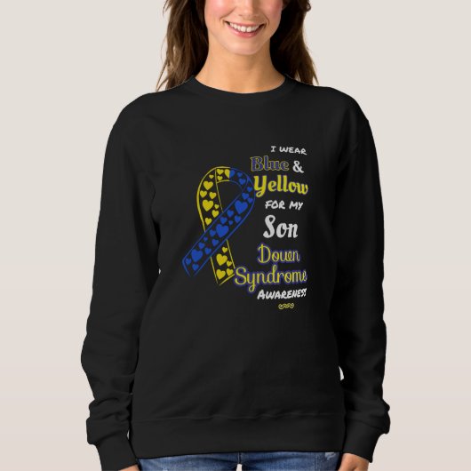 Abwärtssyndrom Sweatshirt (Vorderseite)