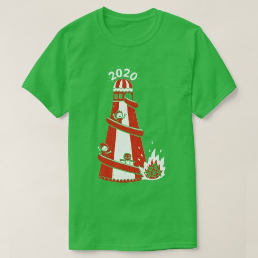 Abwärtstrend 2020 T-Shirt (Design vorne)