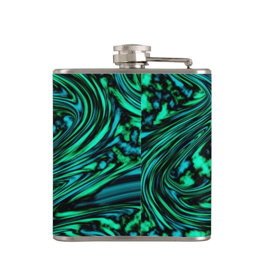 Abwärtstrend Flachmann (Rückseite)