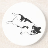 Abwärtstrend Getränkeuntersetzer (Vorne)