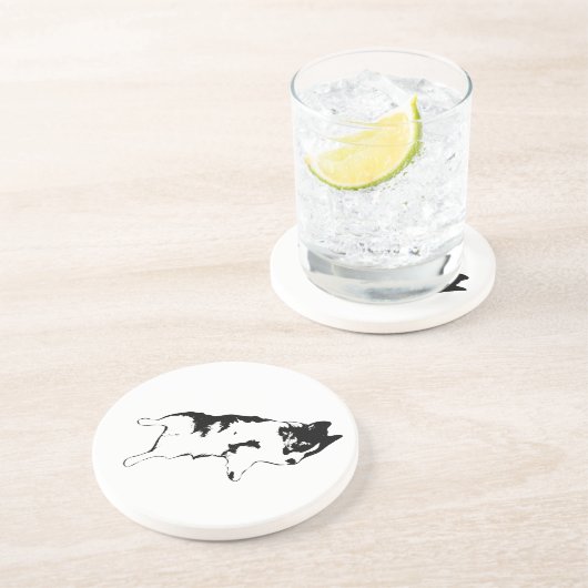 Abwärtstrend Getränkeuntersetzer (Seite)