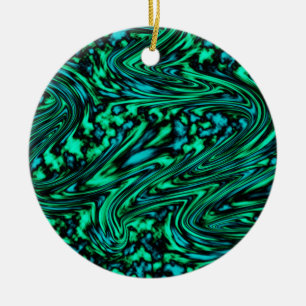 Abwärtstrend Keramik Ornament