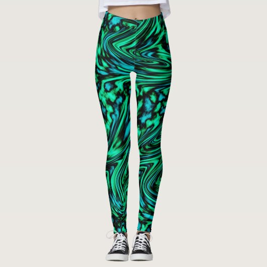 Abwärtstrend Leggings (Vorderseite)