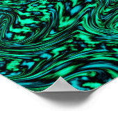 Abwärtstrend Poster (Ecke)