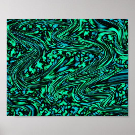 Abwärtstrend Poster (Vorne)