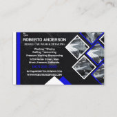 Abwasch von Kraftfahrzeugen - Druckabwaschen Visitenkarte (Vorderseite)