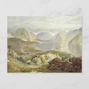 Abwasser, aus dem englischen Lake District, 1853 Postkarte