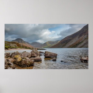 Abwasser im Lake District Poster