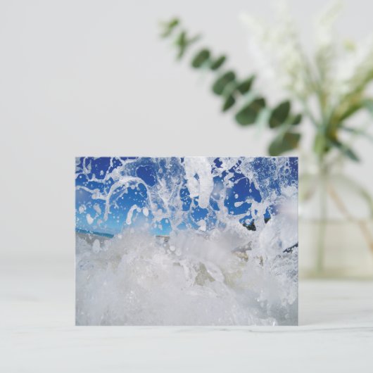 Abwasser Postkarte (Stehend Vorderseite)