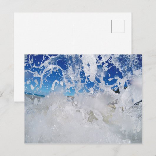 Abwasser Postkarte (Vorne/Hinten)