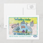 Abwasser Postkarte (Vorne/Hinten)