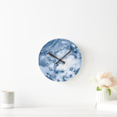Abwasser Runde Wanduhr (Zuhause)