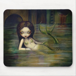"Abwasserkanal-Meerjungfrau" Mousepad