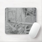 Abwasserkanalbau in Bloomsbury, London, 1845 Mousepad (Mit Mouse)