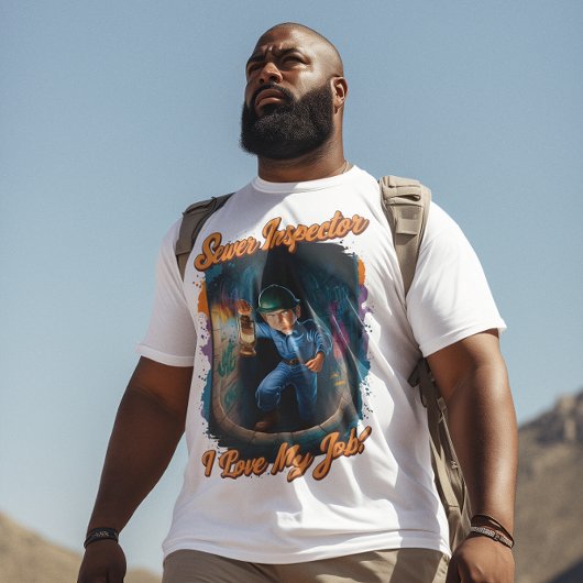 Abwasserprüfer zur Illuminierung des unbekannten T-Shirt