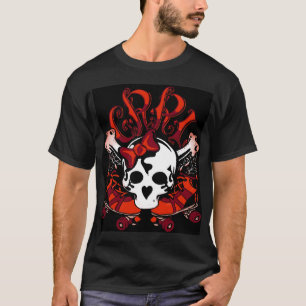 Abwechselnde Farbe für Grrl von Pensacola-Logo T-Shirt