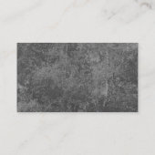 Abwechselnde Töne - Birken-Baum - Grau Visitenkarte (Rückseite)