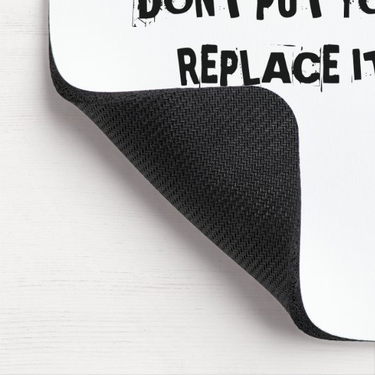 ABWECHSELNDER GEBRAUCH FÜR EINE MAUSUNTERLAGE MOUSEPAD (Ecke)