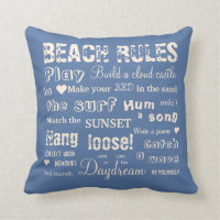 Abwechselnder Strand ordnet beige/blaues