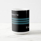 Abwechselndes Endlogo und Fahnen-Tasse Kaffeetasse (Mittel)