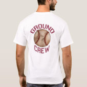 Abwechselndes GrundCrew-Shirt T-Shirt (Rückseite)