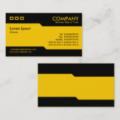 Abwechslung - Bernstein Visitenkarte (Vorne/Hinten)