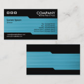 Abwechslung - gebürstete hellgrüne Beschaffenheit Visitenkarte (Vorne/Hinten)