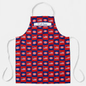 Abwechslungsreiches Muster für Kanada-Flaggen Schürze (Vorderseite)